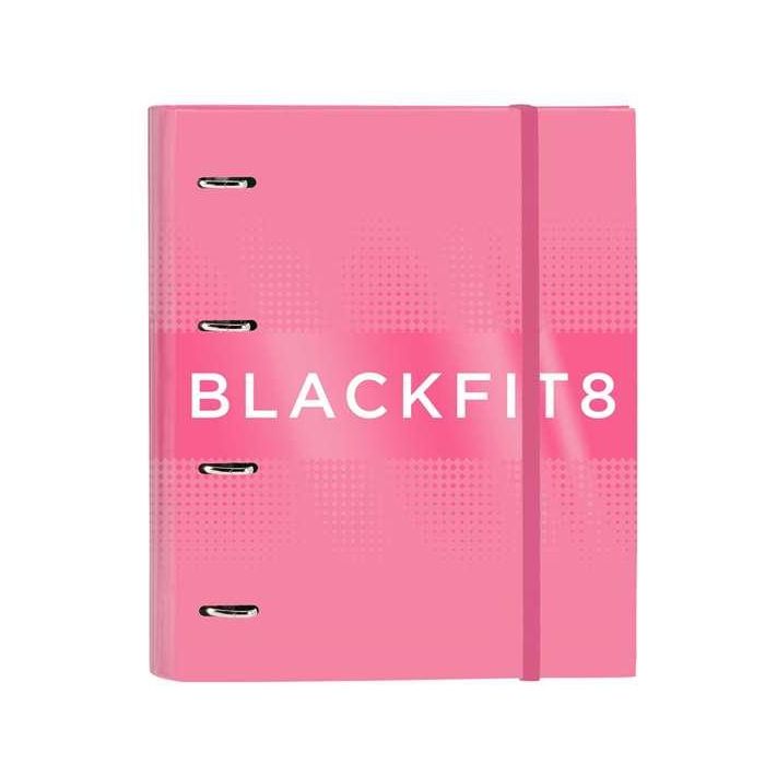 Carpeta de anillas BlackFit8 Glow up A4 Rosa (27 x 32 x 3.5 cm) 2