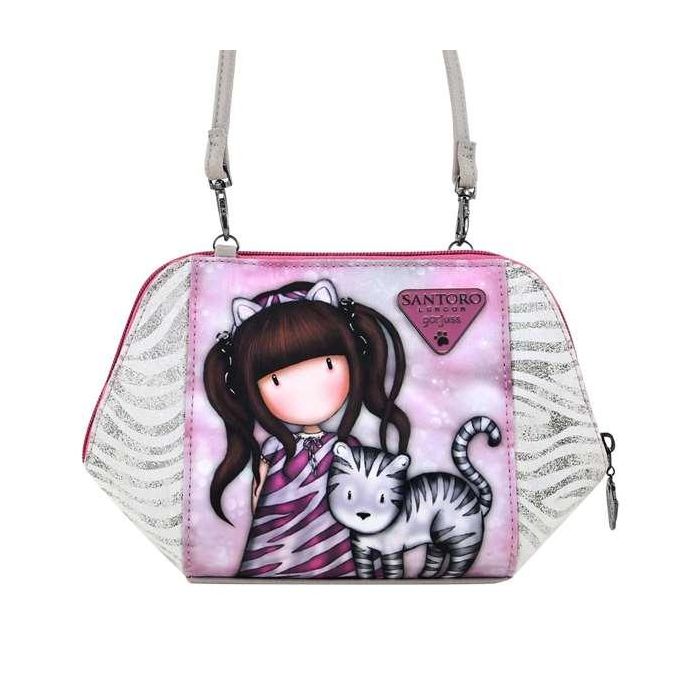 Bolso Bandolera Gorjuss Ruby wild Gris (26 x 15,5 x 9,5 cm) Bolso Bandolera Gorjuss Ruby wild Gris (26 x 15,5 x 9,5 cm)