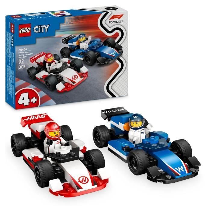 Juego de construccion coches de formula1 williams racing y haas f1 lego city Juego de construccion coches de formula1 williams racing y haas f1 lego city