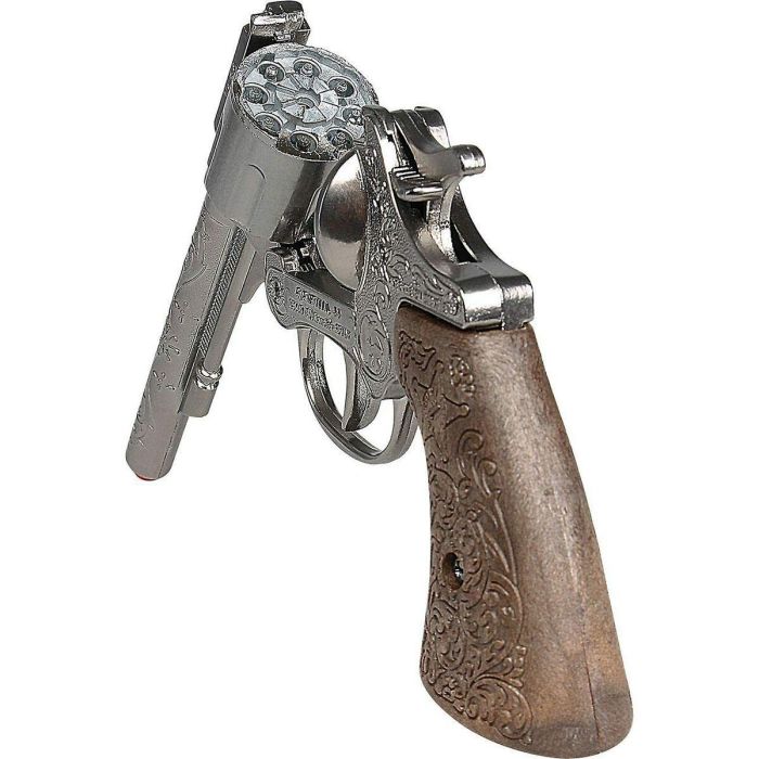 Pistola de Petardos Gonher Plateado Vaquero 2 Pistola de Petardos Gonher Plateado Vaquero 2