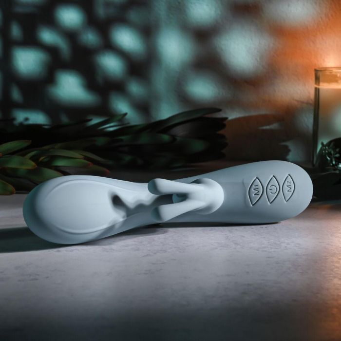 Vibrador Punto G Evolved BOSS BUNNY Verde 11 Vibrador Punto G Evolved BOSS BUNNY Verde 11
