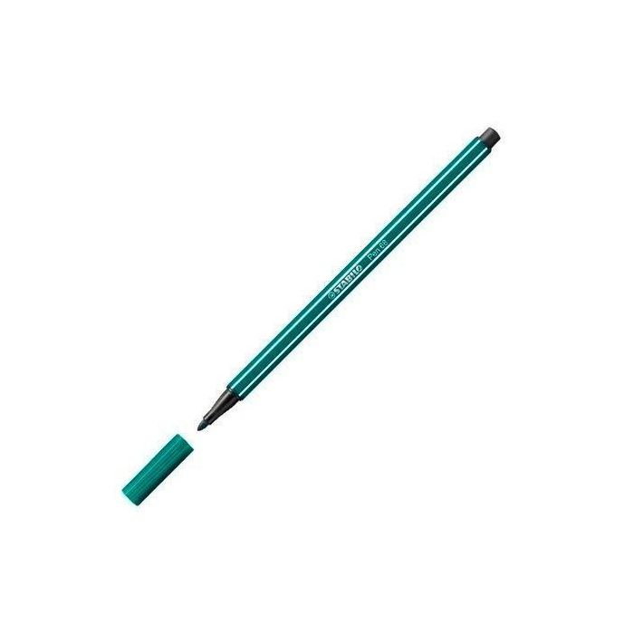 Stabilo Rotulador Pen 68 Verde Turquesa Caja 10 Ud