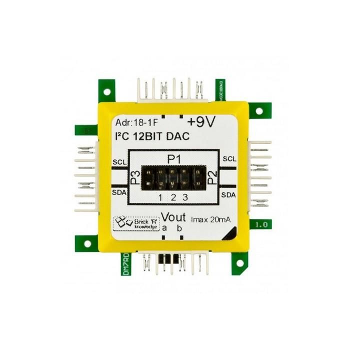 ALLNET 118425 Módulo Convertidor I2C DA Wandler Compatible Brick'R'knowledge