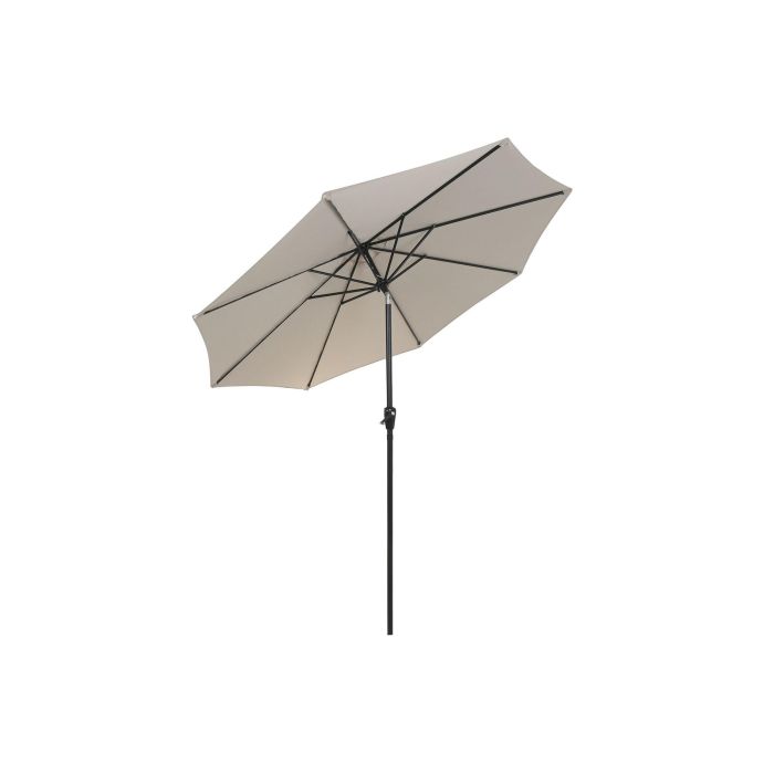 Parasol Terraza Y Jardin DKD Home Decor Arena Negro 265 x 250 x 265 cm 5