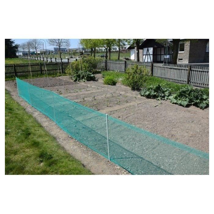 Valla universal - KERBL - 20 m - 11 postes de una punta - 80 cm - Verde 2 Valla universal - KERBL - 20 m - 11 postes de una punta - 80 cm - Verde 2