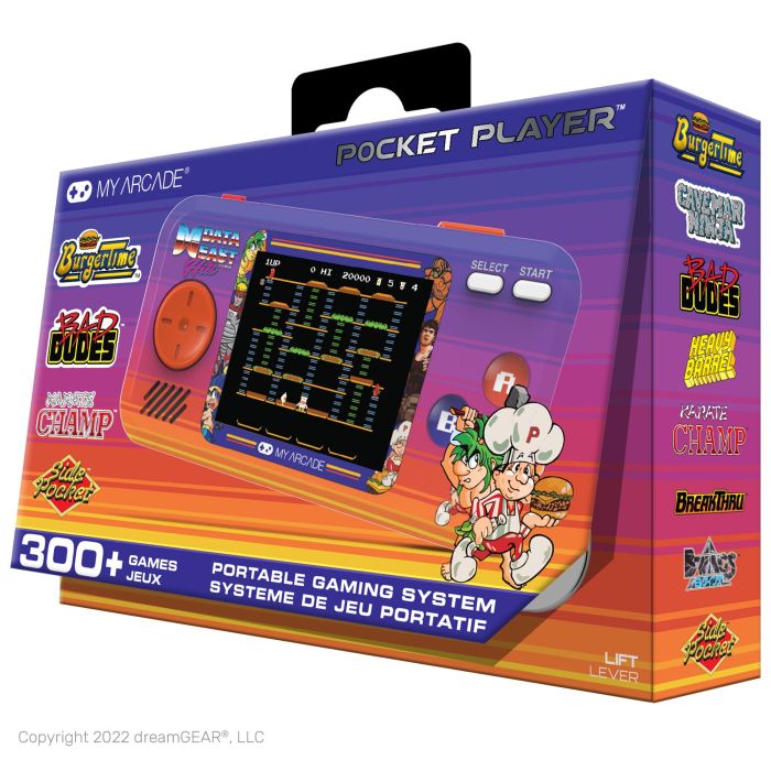 My Arcade Pocket Player Data East 308 Games DGUNL-4127 1 My Arcade Pocket Player Data East 308 Games DGUNL-4127 1