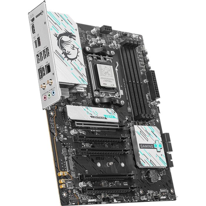 MSI 911-7E57-002 Placa Base B840 Gaming Plus WiFi para AMD AM5, 4x DDR5, USB Type-C, Wi-Fi 7, ATX 2 MSI 911-7E57-002 Placa Base B840 Gaming Plus WiFi para AMD AM5, 4x DDR5, USB Type-C, Wi-Fi 7, ATX 2