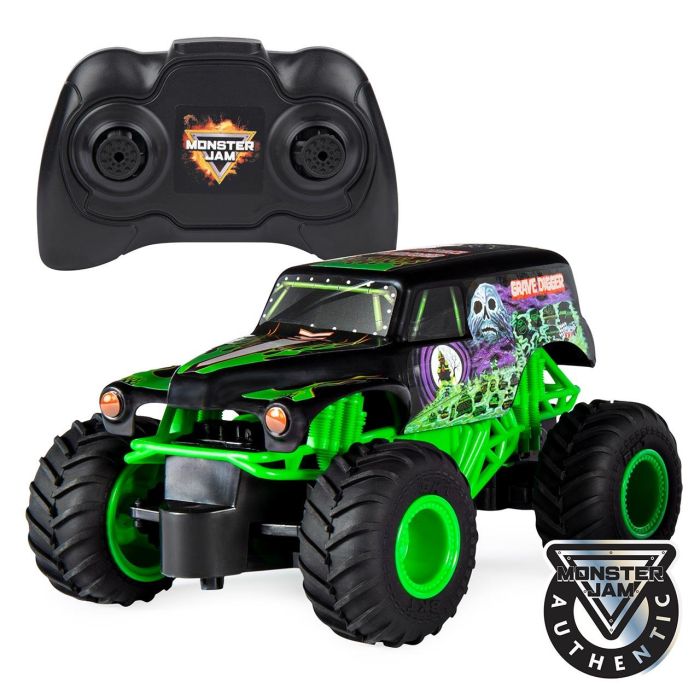 Spin Master 6044955 Monster Jam Grave Digger Coche Teledirigido RC Escala 1:24 Oficial +3 años 3 Spin Master 6044955 Monster Jam Grave Digger Coche Teledirigido RC Escala 1:24 Oficial +3 años 3