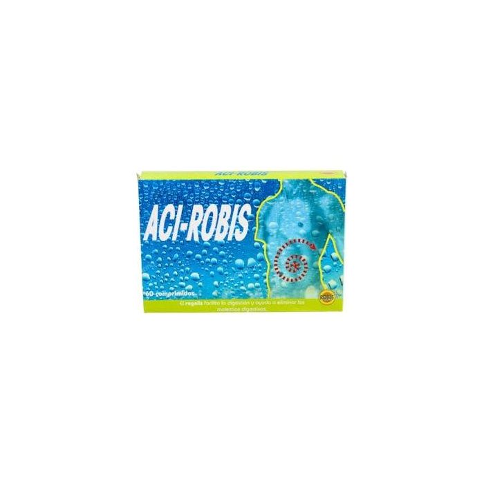 ROBIS Aci 60 Comprimidos para la Acidez con Carbonato Cálcico, Regaliz y Magnesio