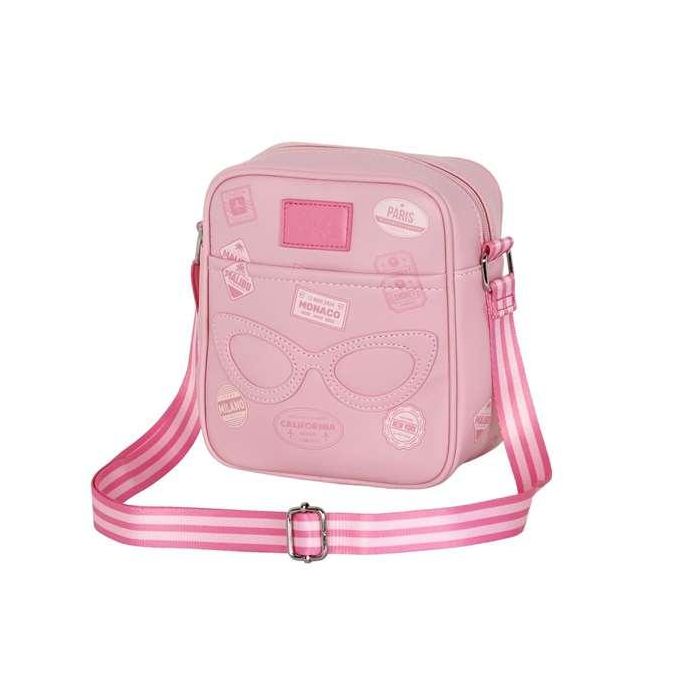 Karactermania Bandolera Barbie Sling Fashion Travel Rosa 16x17x7 cm 1