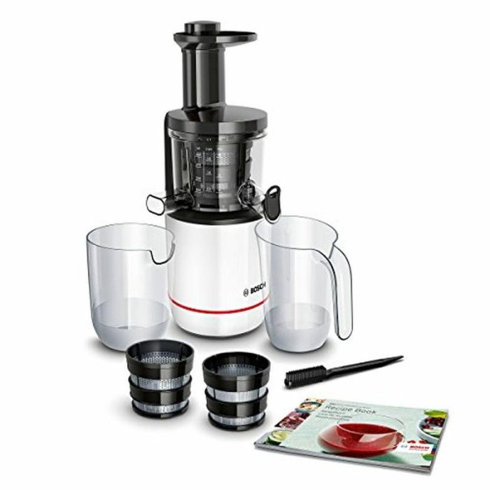 Exprimidor BOSCH MESM500W VITA EXTRACT - Blanco / Cromo 2 Exprimidor BOSCH MESM500W VITA EXTRACT - Blanco / Cromo 2