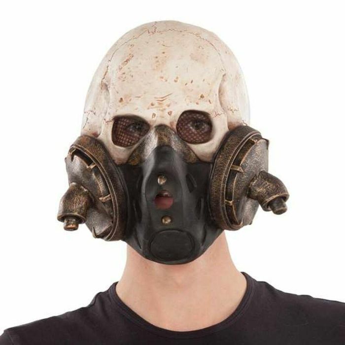 Full skull latex mask one size