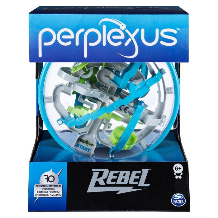 Spin Master Perplexus Rebel 6053147 Laberinto 3D Esfera 70 Obstáculos Rompecabezas Bola 1