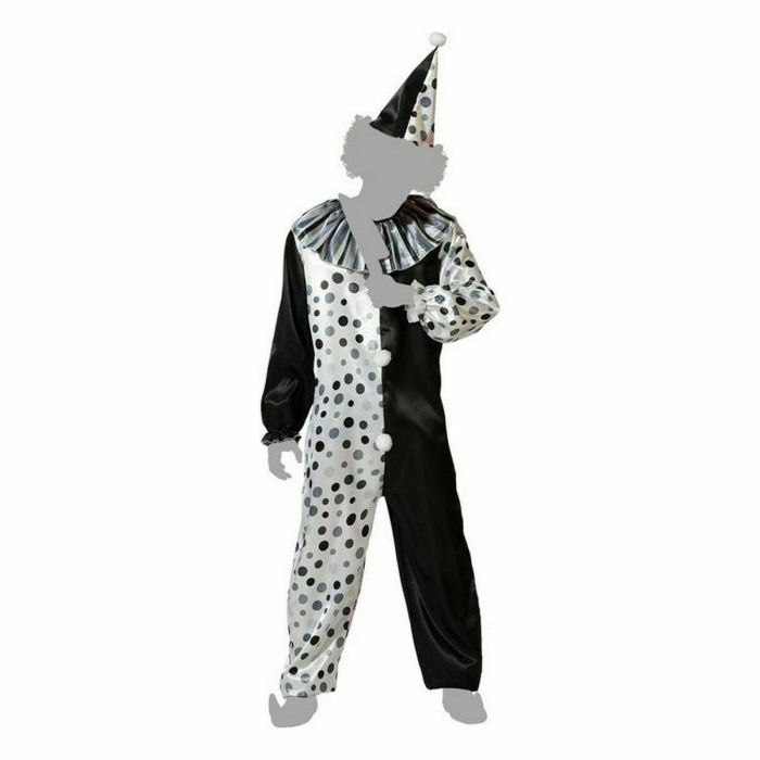 Disfraz para Adultos Gris Payaso Unisex adultos 3