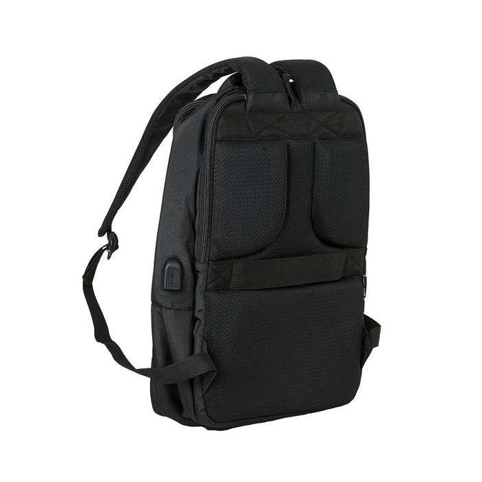 Mochila para Portátil y Tablet con Salida USB Marvel Negro 29 Mochila para Portátil y Tablet con Salida USB Marvel Negro 29