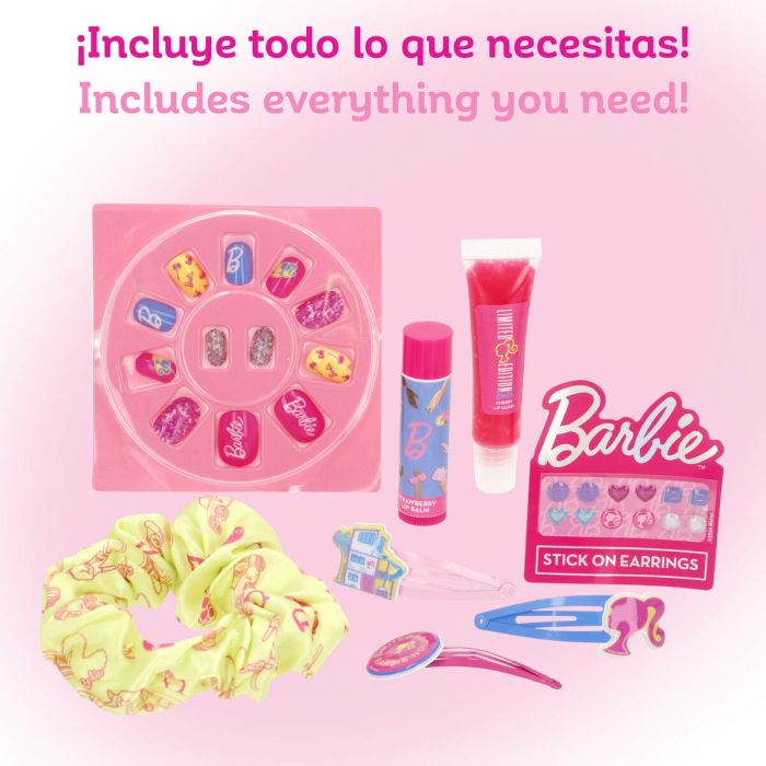 Set de Maquillaje Infantil Barbie 9 x 1 x 9 cm 1 Set de Maquillaje Infantil Barbie 9 x 1 x 9 cm 1