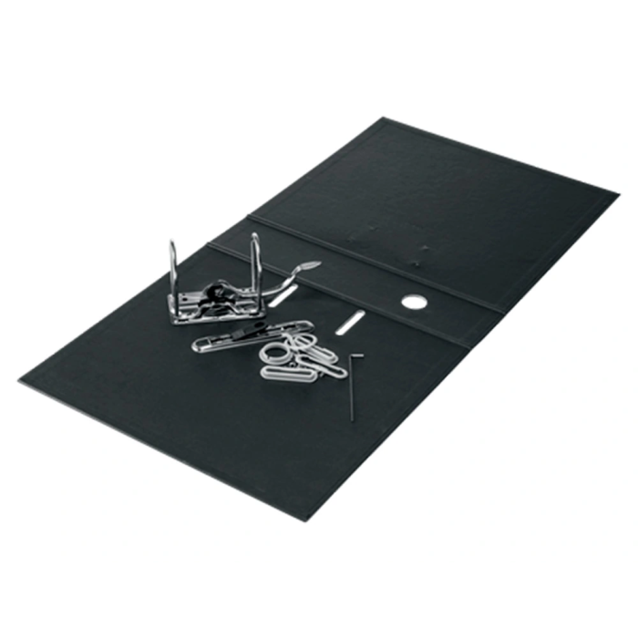 Leitz Archivador de Palanca Recycled DIN A4, Lomo 80 mm, Capacidad 180 Hojas, Cartón Reciclado, Negro 4