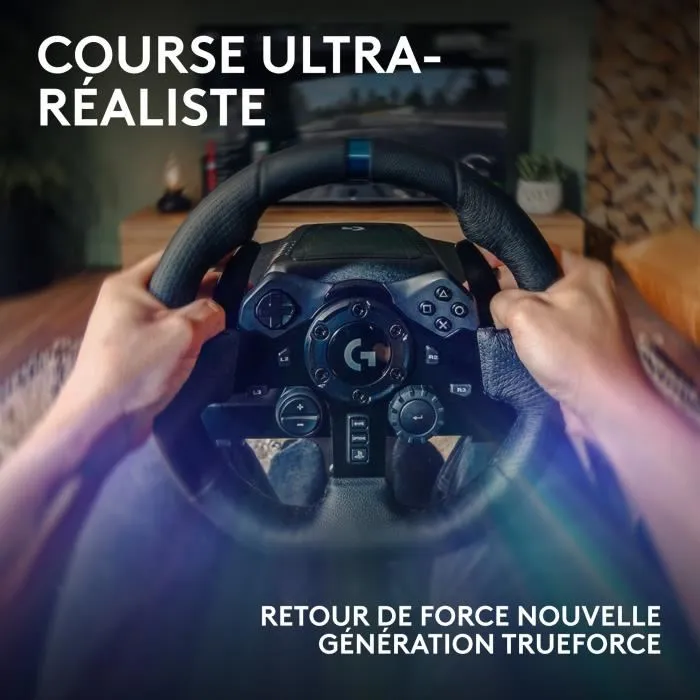 Logitech G923 Volante y Pedales para Xbox Series X|S, Xbox One, PS5, PS4 2