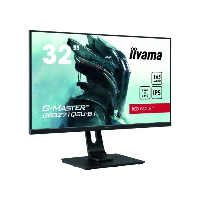 Iiyama GB3271QSU-B1 Monitor Gaming 32" G-MASTER QHD 2560x1440 1ms 165Hz FreeSync Premium 2