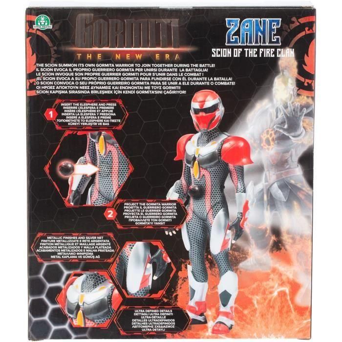 Figura articulada - GORMITI - Scion con proyector Fuego - Zane - 27 cm - a partir de 4 años - GRV053 3 Figura articulada - GORMITI - Scion con proyector Fuego - Zane - 27 cm - a partir de 4 años - GRV053 3