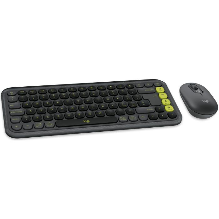 Logitech 920-013115 Combo Ratón y Teclado Inalámbrico Bluetooth QWERTY Grafito con Ratón Incluido 1