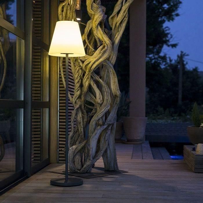 Lámpara de pie inalámbrica - LUMISKY - STANDY - Al. 150 cm - Base de metal - LED multicolor regulable 4 Lámpara de pie inalámbrica - LUMISKY - STANDY - Al. 150 cm - Base de metal - LED multicolor regulable 4