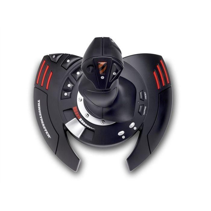 Thrustmaster T.Flight Stick X Joystick para PC y Playstation 3, Negro/Rojo/Plata, 12 Botones Programables, 4 Ejes, USB, Referencia 2960694 1 Thrustmaster T.Flight Stick X Joystick para PC y Playstation 3, Negro/Rojo/Plata, 12 Botones Programables, 4 Ejes, USB, Referencia 2960694 1