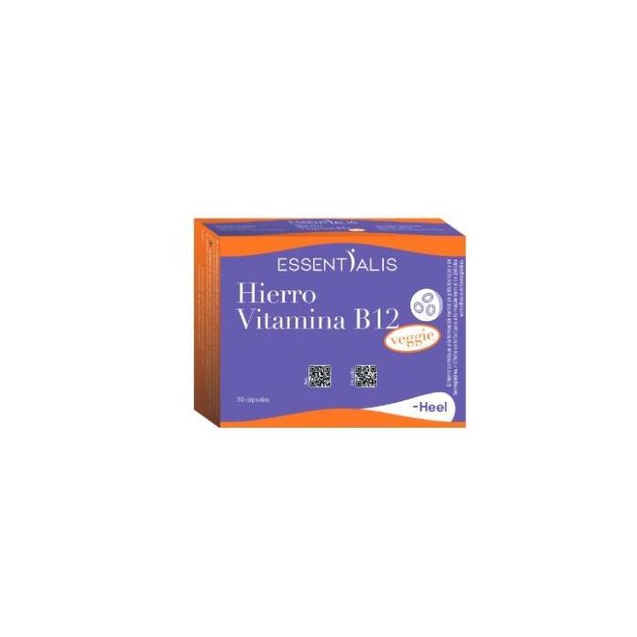 Essentialis Hierro Vitamina B12 30 Vcap