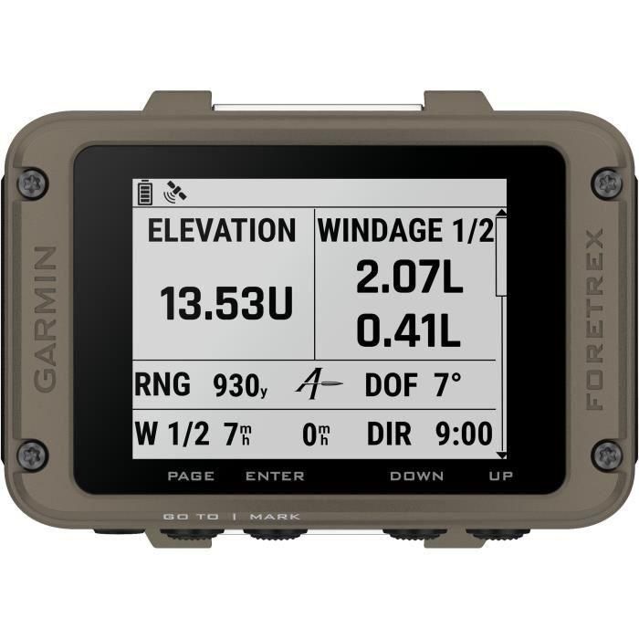 Garmin GAR0753759317058 GPS de Navegación de Muñeca Foretrex 901 Edición Balística 1