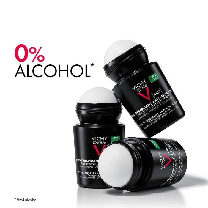 Vichy Homme Desodorante Roll-On Antitranspirante 48h 50ml 3
