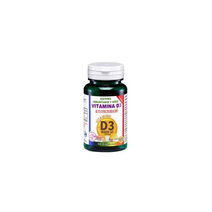 Vitamina D3 4000Ui Alta Concentracion 60Cap. Vitamina D3 4000Ui Alta Concentracion 60Cap.