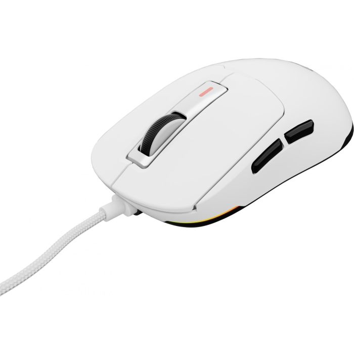 GENESIS Krypton 660 Ratón Gaming Óptico Ambidextro 12000 DPI, Ultraligero 49g, Cable USB Paracord, Huano Purple 90M Clicks, Blanco 6 GENESIS Krypton 660 Ratón Gaming Óptico Ambidextro 12000 DPI, Ultraligero 49g, Cable USB Paracord, Huano Purple 90M Clicks, Blanco 6
