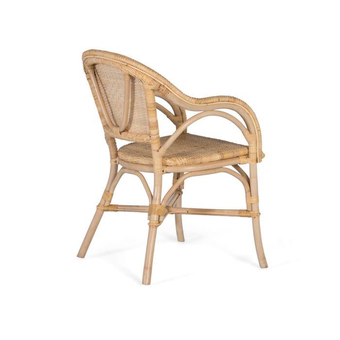 Giner y Colomer - Lote de 2 Sillones con Brazos en Bambú Natural y Rattan, 84x55x63 cm 3