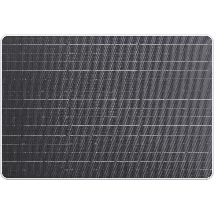 Ezviz EZV1728654670928 Panel solar 24W con batería integrada, puerto de carga dual, IP65 y Bluetooth 1