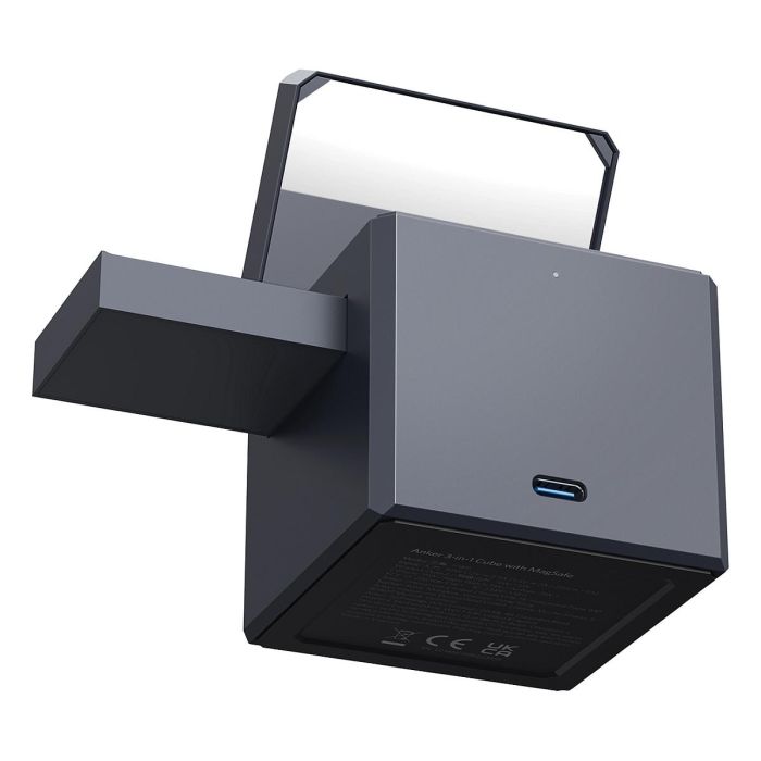 Anker Y1811G11 Cubo de Carga 3 en 1 MagSafe para iPhone, Apple Watch y AirPods, Carga Rápida 30W, Negro Anker Y1811G11 Cubo de Carga 3 en 1 MagSafe para iPhone, Apple Watch y AirPods, Carga Rápida 30W, Negro