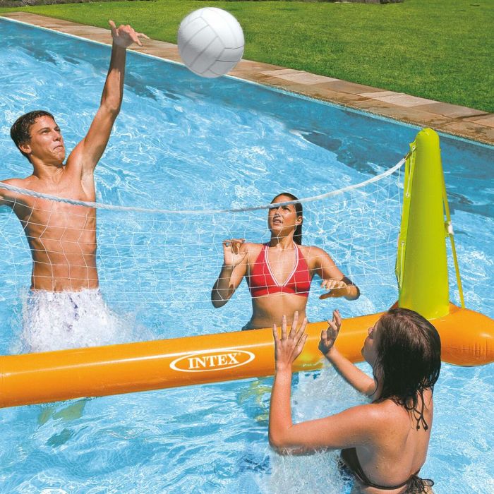 Juego de voleibol de piscina Intex 239 x 91 x 64 cm (6 Unidades) 2