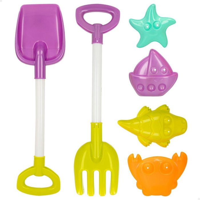Set de Juguetes de Playa Colorbaby 39 cm (24 Unidades) 2