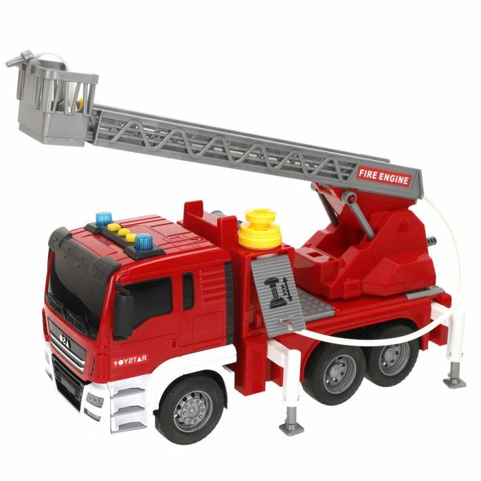 Camión de Bomberos con Luz y Sonido Speed & Go 34 x 25 x 12 cm (4 Unidades) 6 Camión de Bomberos con Luz y Sonido Speed & Go 34 x 25 x 12 cm (4 Unidades) 6