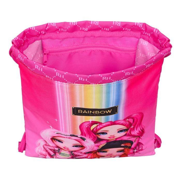 Saco plano junior rainbow high 26x34x1cm 2