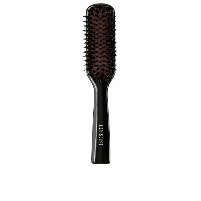 Lussoni #Slim NATURAL STYLE Cepillo de Pelo Madera Cerdas Jabalí Natural y Nailon, Cojín Neumático, Desenreda y Da Brillo, 1 unidad Lussoni #Slim NATURAL STYLE Cepillo de Pelo Madera Cerdas Jabalí Natural y Nailon, Cojín Neumático, Desenreda y Da Brillo, 1 unidad