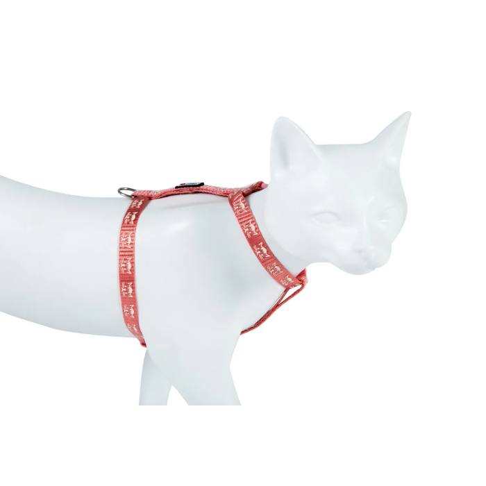 Freedog Arnés Gato Reflectante Rosa 10 mm X 19-30 cm