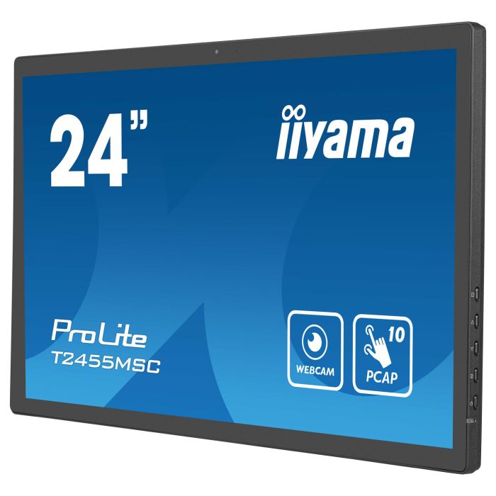 iiyama ProLite T2455MSC-B1 Monitor Táctil FHD IPS 24" 1920x1080 5ms HDMI DP USB Negro 10