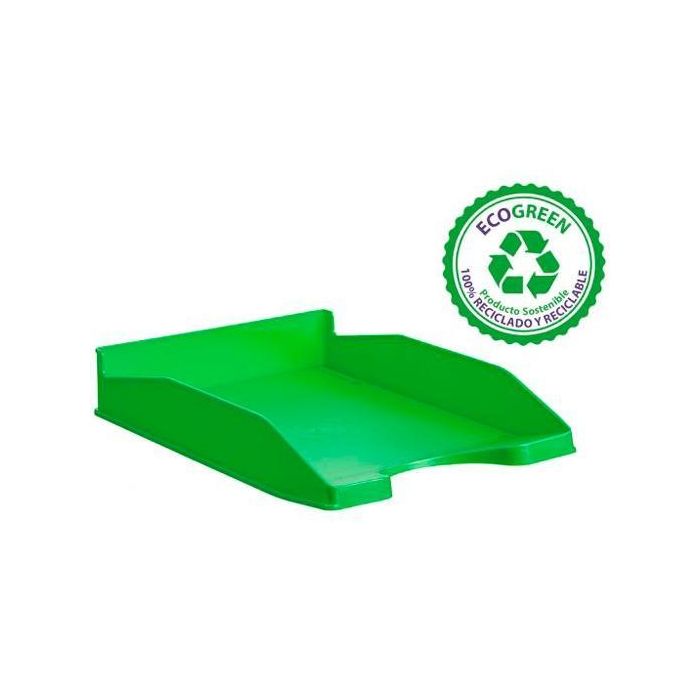 Archivo 2000 Bandeja Archivo 2000 Apilable En 3 Posiciones Fondo Liso Formato Din A4 Y Folio 345x255x60 mm Verde Archivo 2000 Bandeja Archivo 2000 Apilable En 3 Posiciones Fondo Liso Formato Din A4 Y Folio 345x255x60 mm Verde