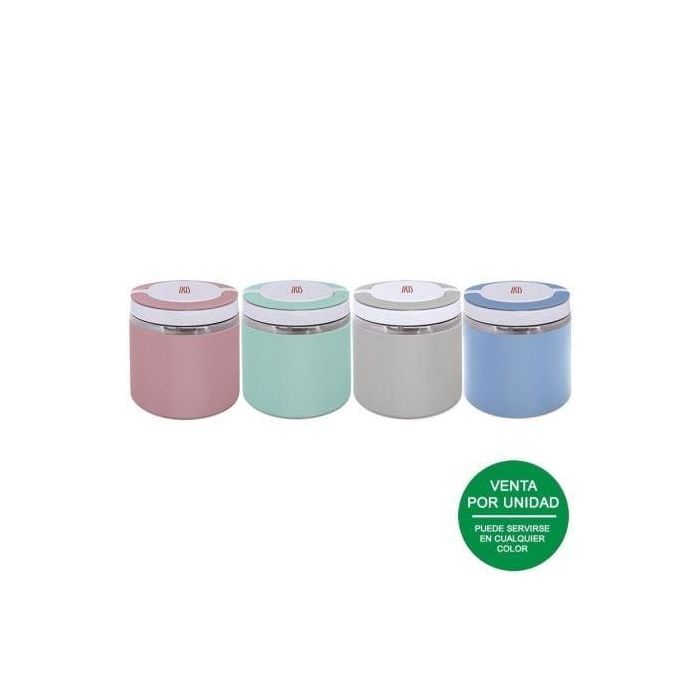 Termo Iris Lunchbox coloured 8334-IS/ Capacidad 600ml/ para sólidos/ Colores surtidos Termo Iris Lunchbox coloured 8334-IS/ Capacidad 600ml/ para sólidos/ Colores surtidos