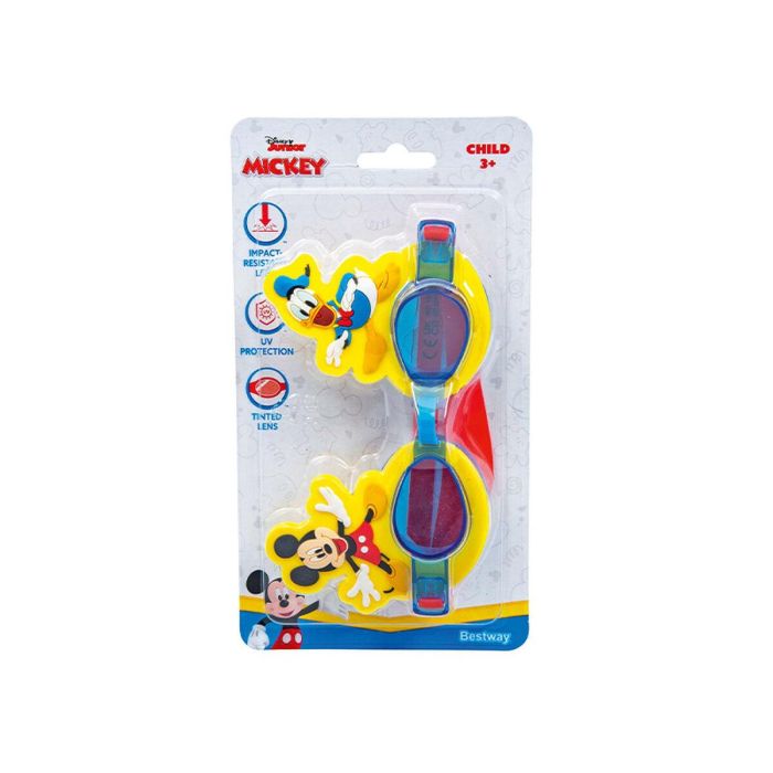 Bestway Gafa Natacion Infantil Correo Silicona Mickey & Friends +3 Años Playa y Piscina 09110 3