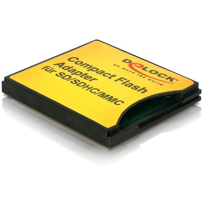 DeLOCK Lector de tarjetas interno CF MMC SD SDHC CompactFlash Amarillo 0 DeLOCK Lector de tarjetas interno CF MMC SD SDHC CompactFlash Amarillo 0