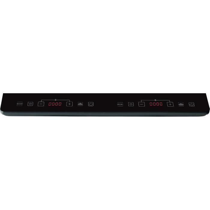 Placa de inducción BRANDT - 2 fuegos - 10 niveles de potencia - 3400 W 1 Placa de inducción BRANDT - 2 fuegos - 10 niveles de potencia - 3400 W 1