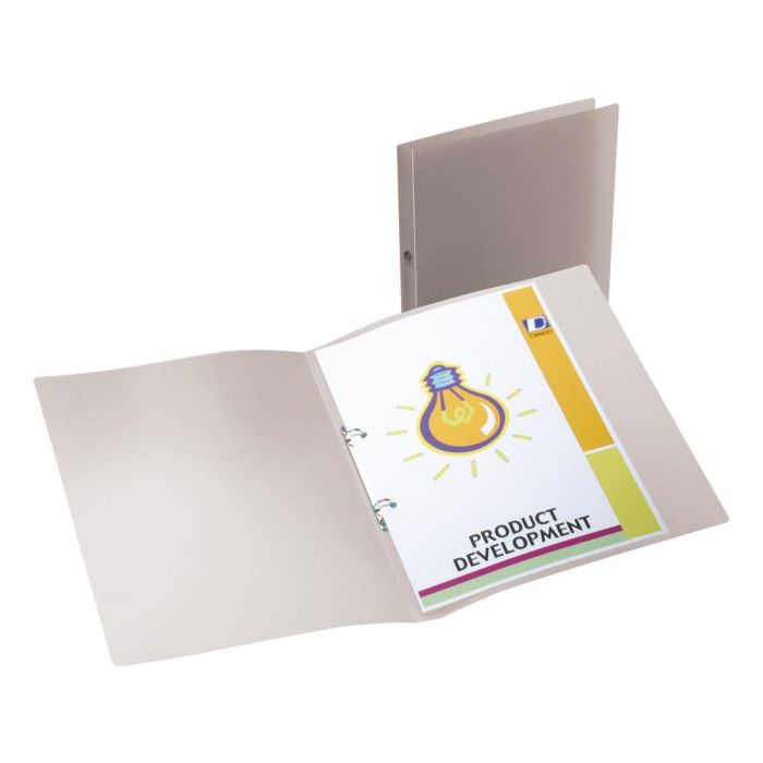 Carpeta Liderpapel 2 Anillas Redondas Mini 15 mm 49074 Polipropileno Din A4 Transparente 1