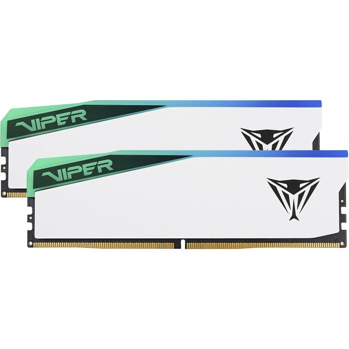 Patriot PVER548G60C42KW Viper Elite 5 RGB - Kit Memoria RAM DDR5 48 GB (2x24GB) 6000MHz Dual-Kit (Intel XMP, AMD EXPO) 0 Patriot PVER548G60C42KW Viper Elite 5 RGB - Kit Memoria RAM DDR5 48 GB (2x24GB) 6000MHz Dual-Kit (Intel XMP, AMD EXPO) 0