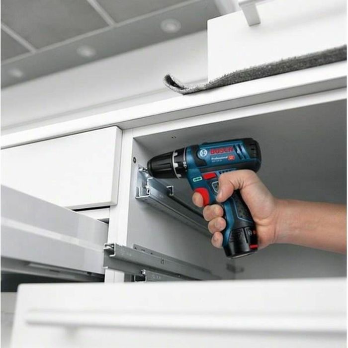 Bosch Professional Taladro-atornillador de impacto GSB 12V-15 + 1 batería 2.0Ah + 1 batería 4.0Ah - 06019B690G 2 Bosch Professional Taladro-atornillador de impacto GSB 12V-15 + 1 batería 2.0Ah + 1 batería 4.0Ah - 06019B690G 2